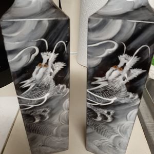 Antique Twin Noritake Vases